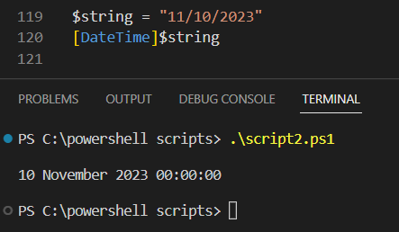 How To Convert String To Datetime In Powershell Byteinthesky